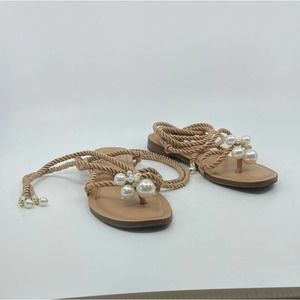 INC Jerzi Rope Lace-Up Sandals, Created